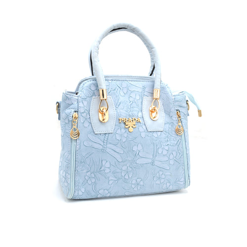Bloom Embossed Handbag
