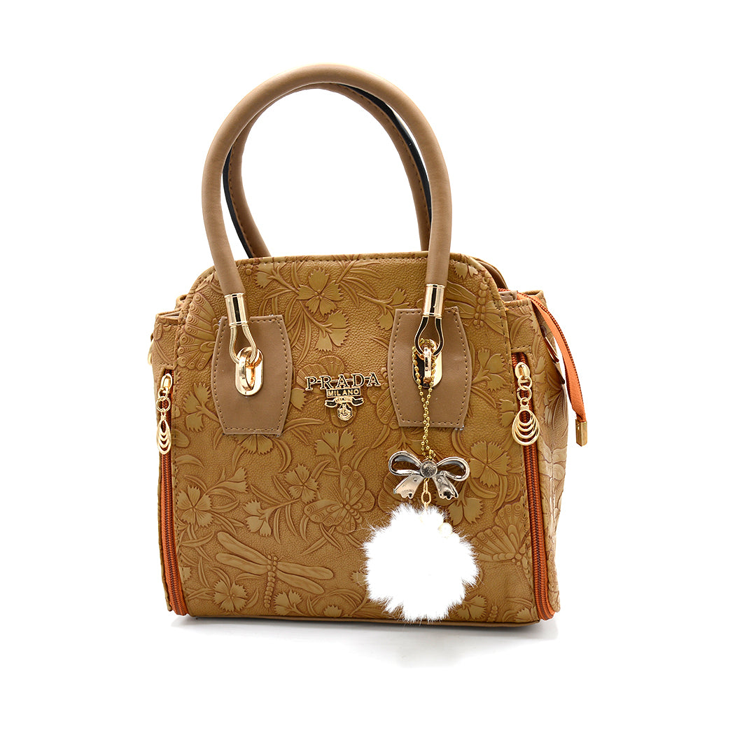 Bloom Embossed Handbag