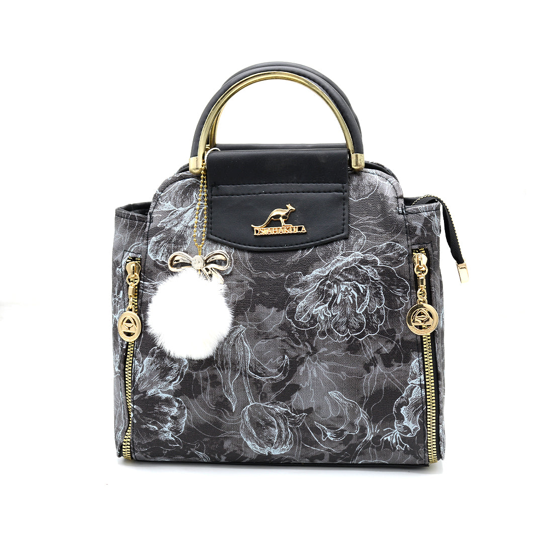 Pearl Mist Floral Handbag