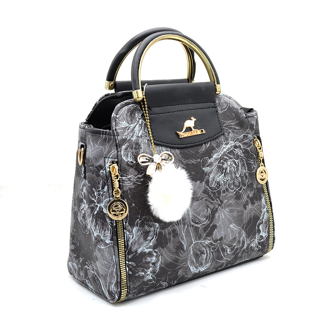 Pearl Mist Floral Handbag
