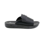 Men's Comfort Black Slide Sandals