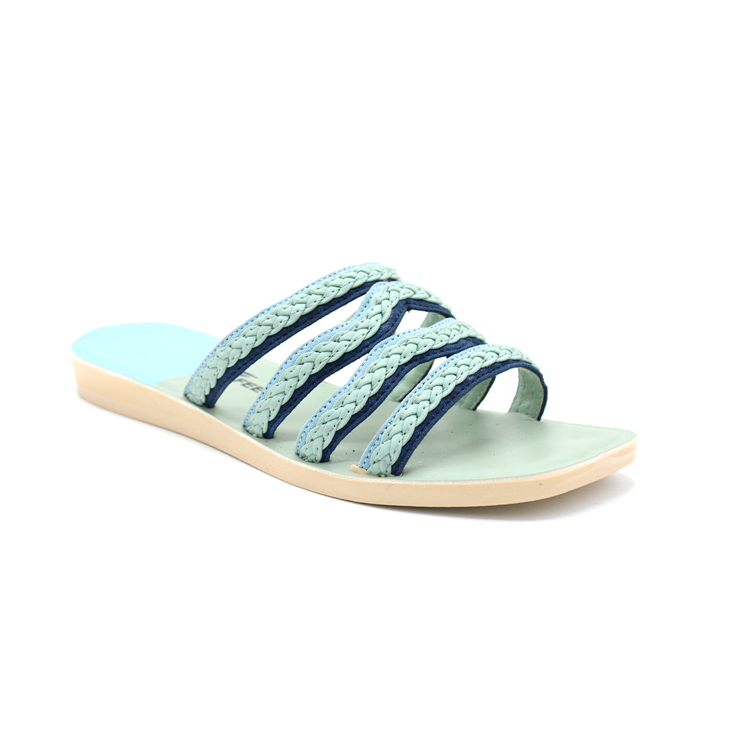 Multi Strap Textured Slides