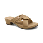 Criss-Cross Buckle Heeled