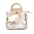 Pearl Mist Floral Handbag