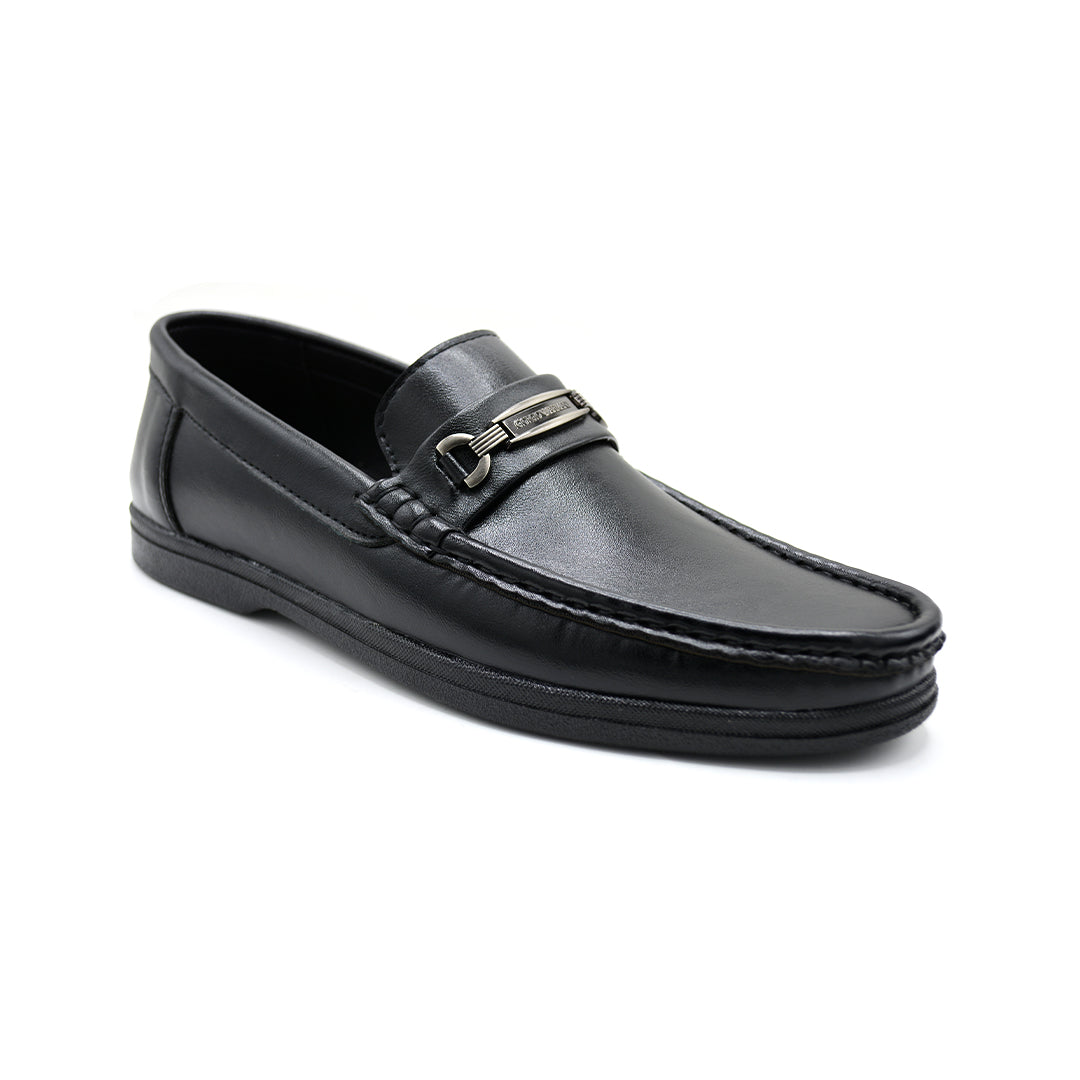 Black Classic Dress Loafers