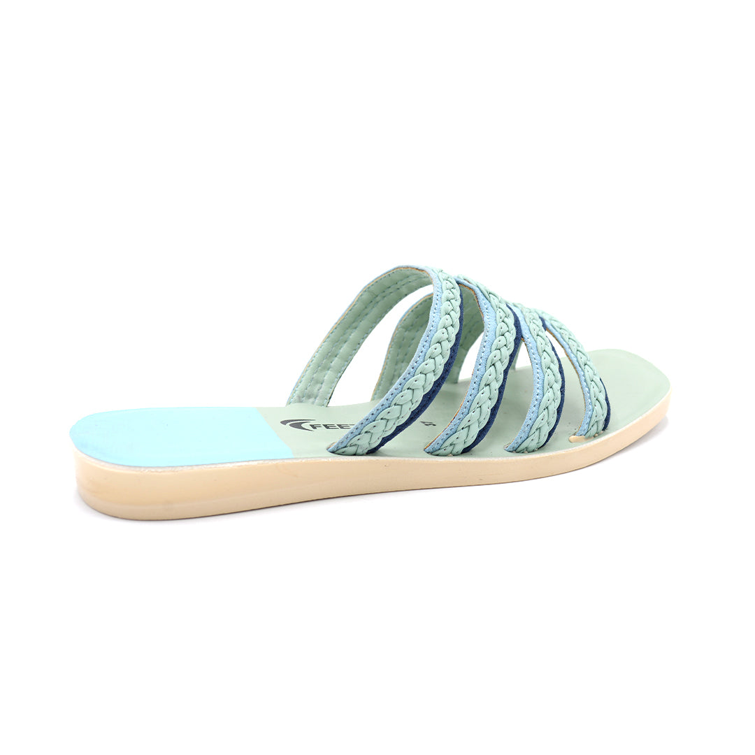 Multi Strap Textured Slides