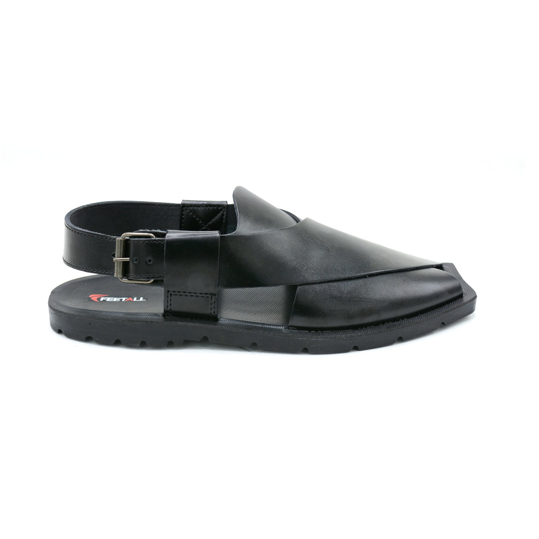 Classic Black Peshawari Sandal