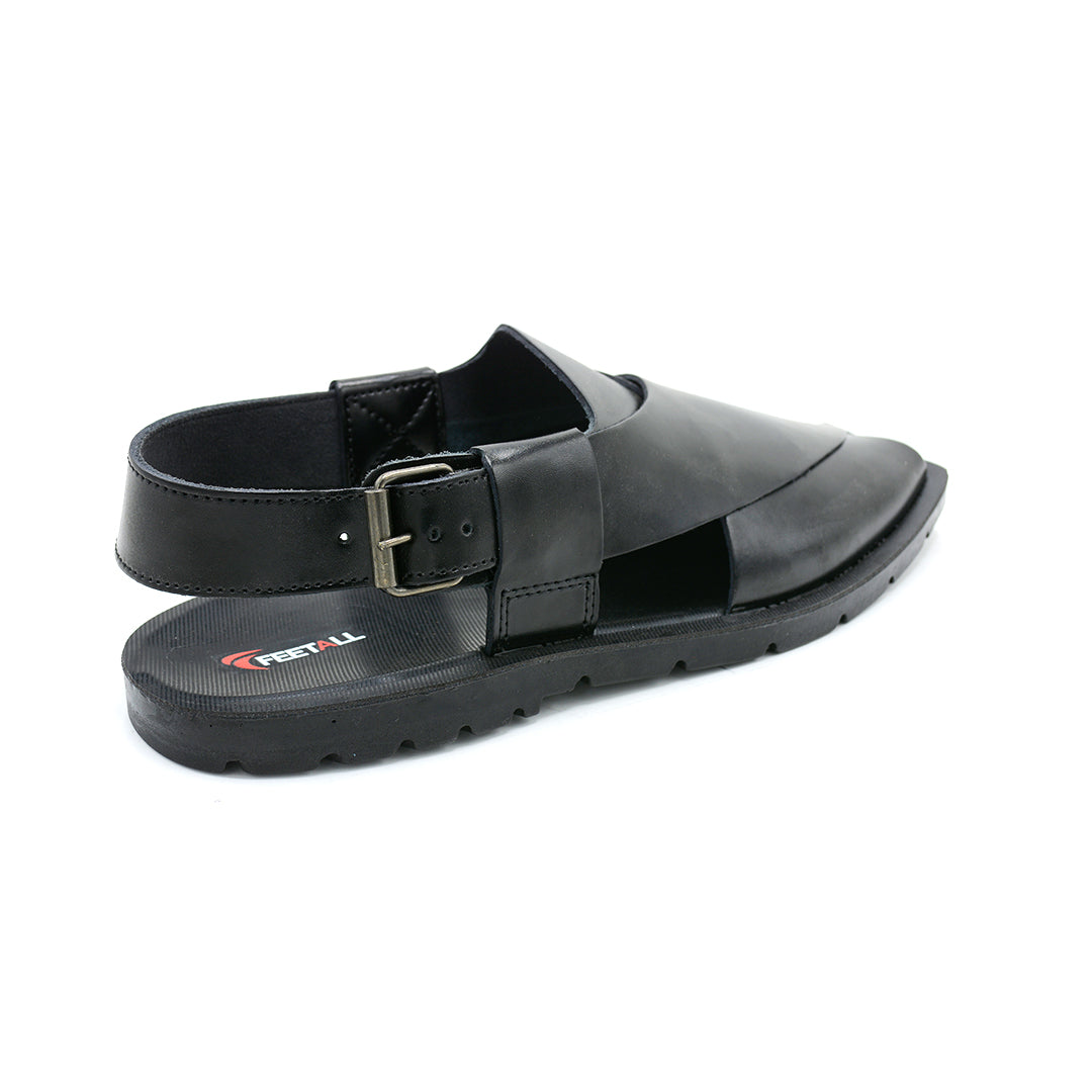 Classic Black Peshawari Sandal