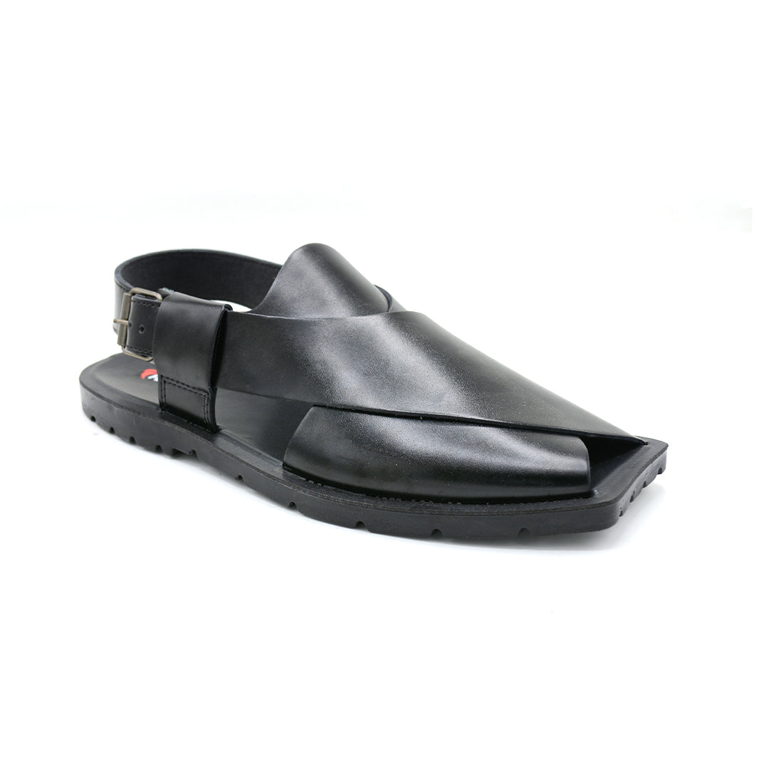 Classic Black Peshawari Sandal