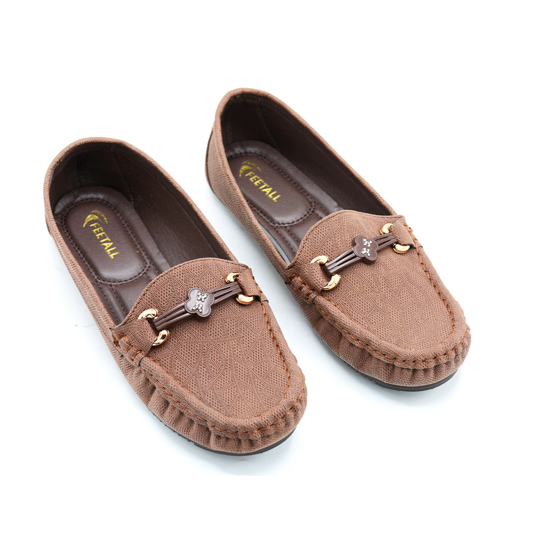 Textured Penny Loafers