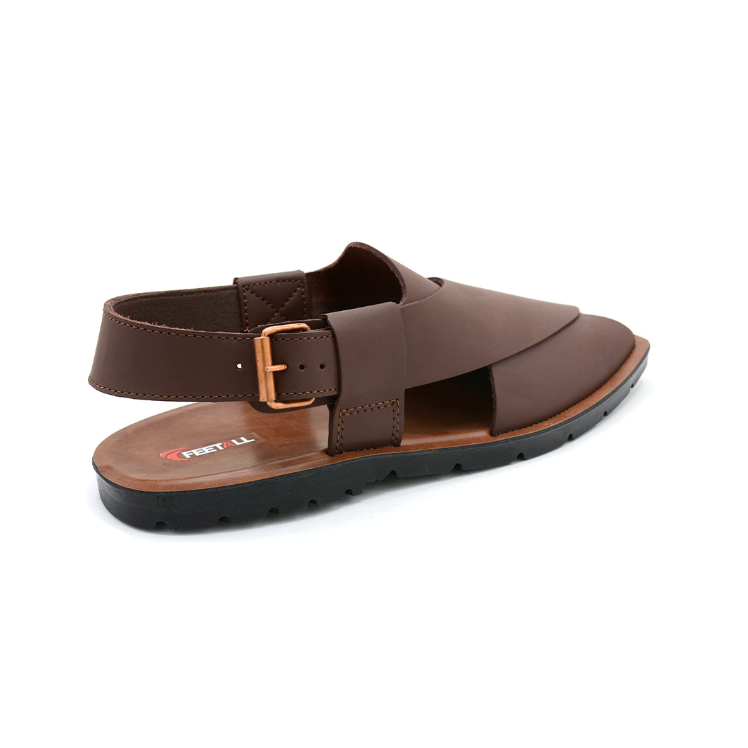Classic Brown Peshawari Sandal