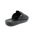 Men's Comfort Black Slide Sandals