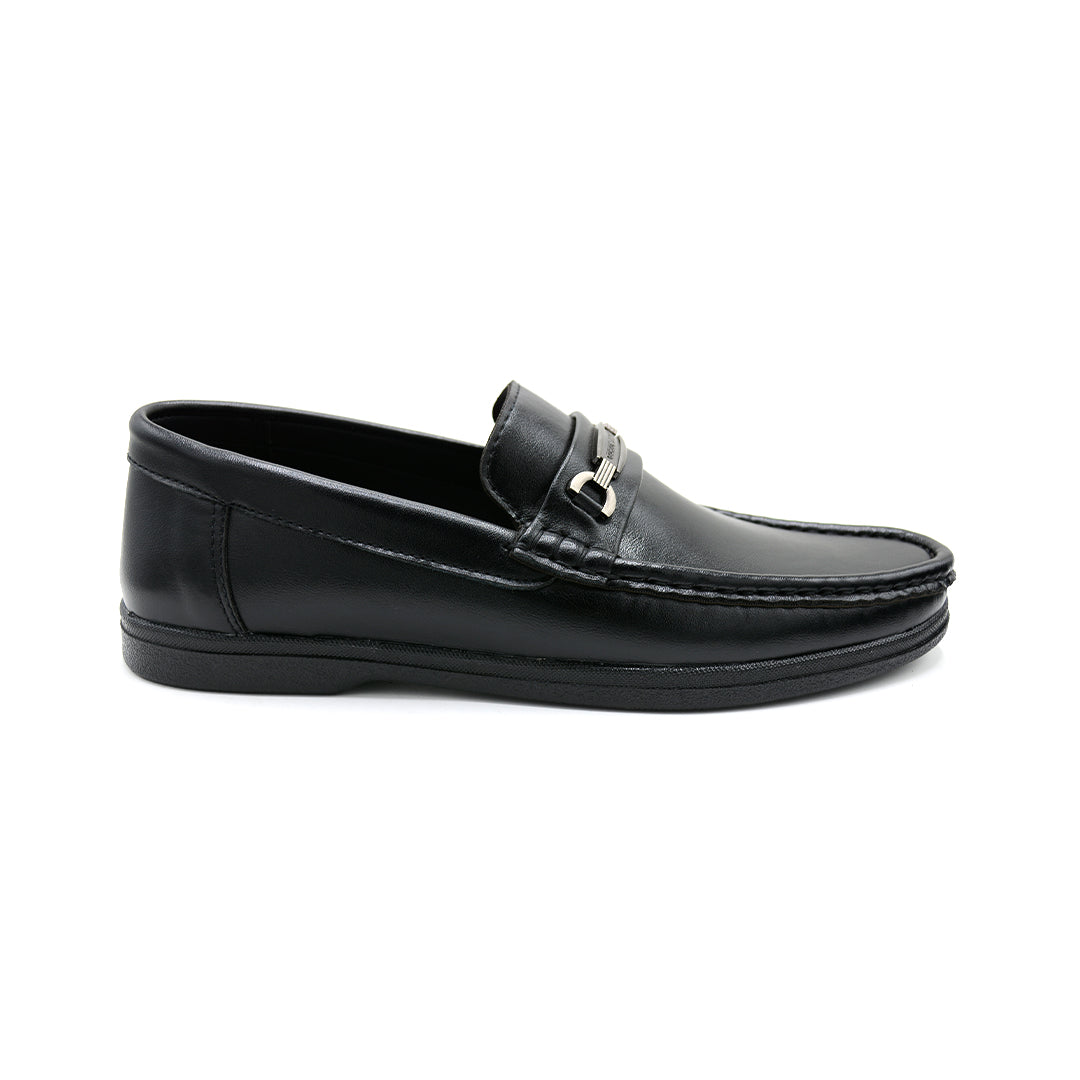Black Classic Dress Loafers