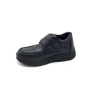 Boys Black Velcro School Shoe Classic Comfort (5 Years - 10 Years)