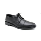 Classic Black Cap Toe Formal Shoes