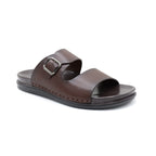 Elegant Brown Casual Slide