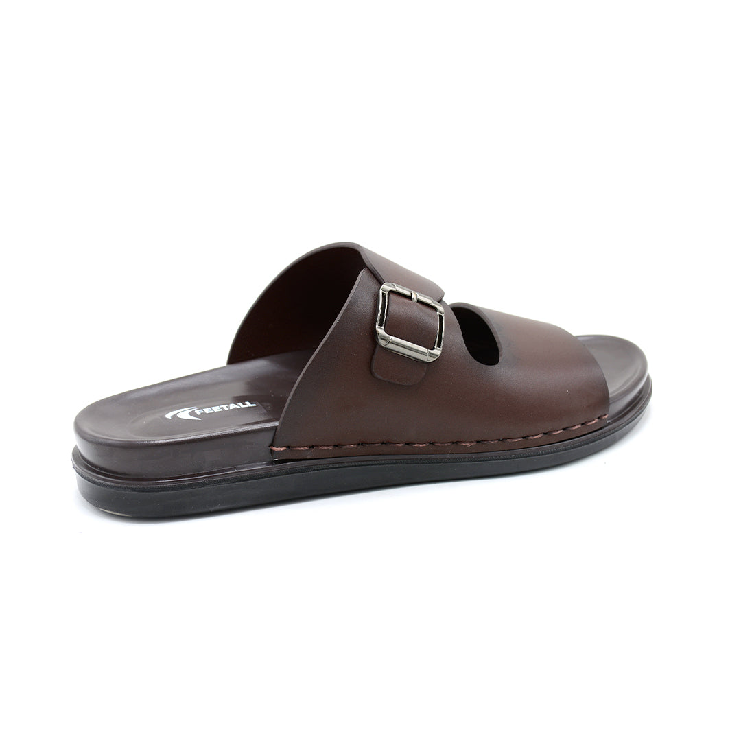 Elegant Brown Casual Slide