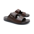 Elegant Brown Casual Slide