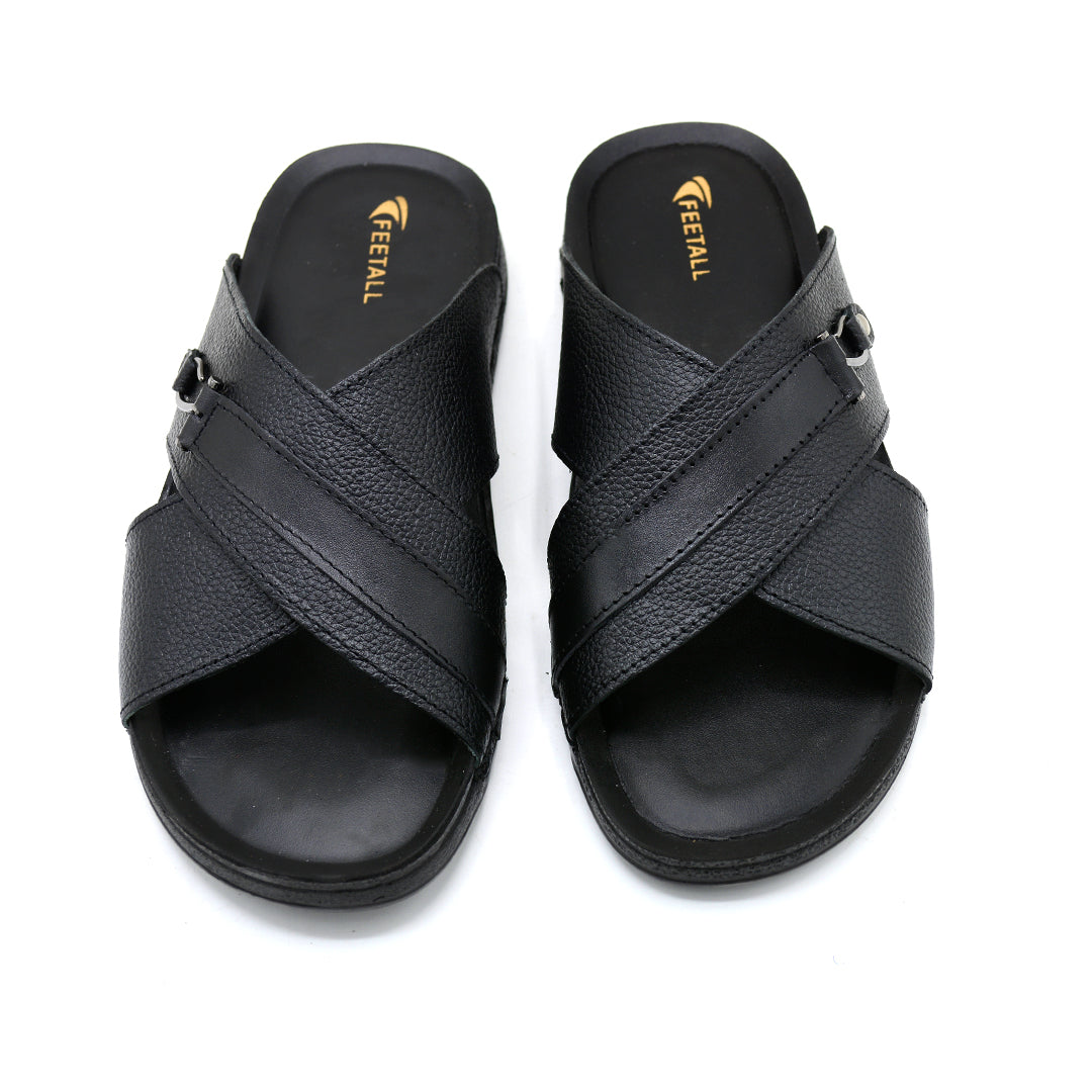 Minimal Buckle Cross Strap Slides
