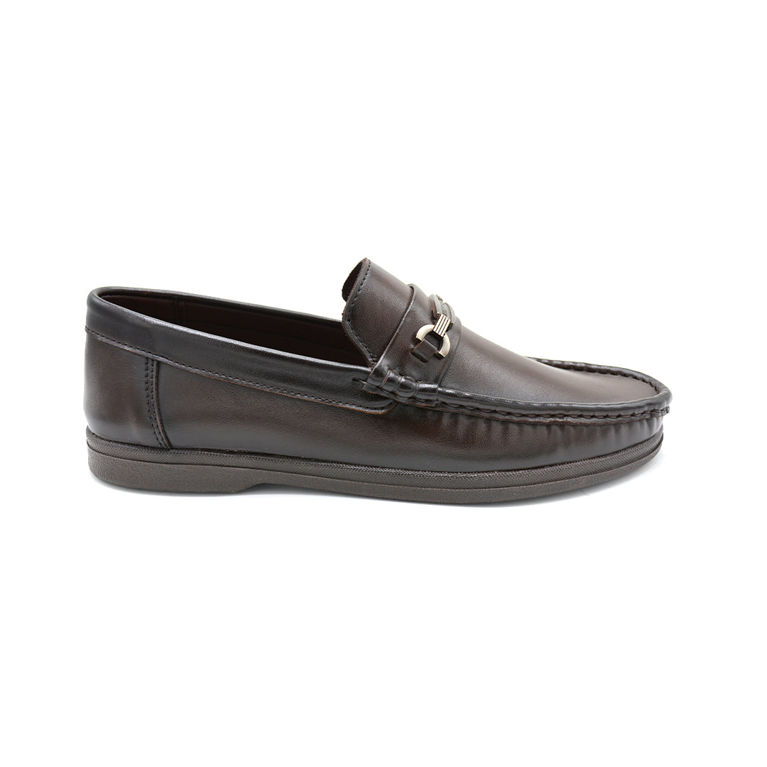 Brown Classic Dress Loafers