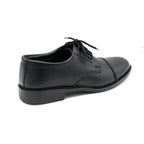 Classic Black Cap Toe Formal Shoes