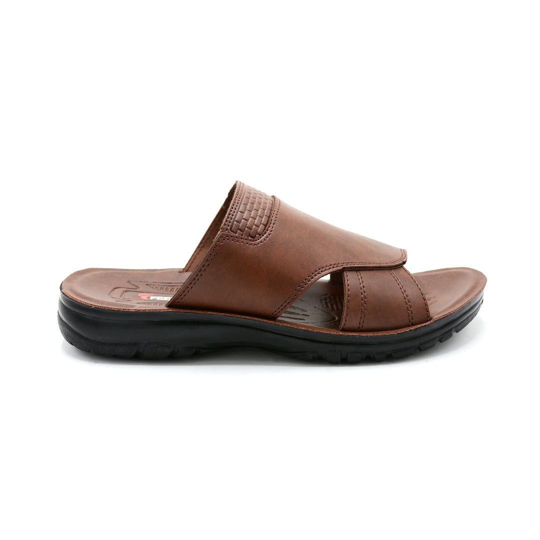 Premium Textured Comfort Slide Sandals