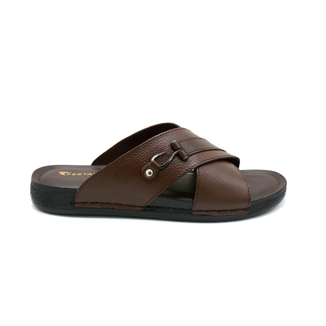Minimal Buckle Cross Strap Slides