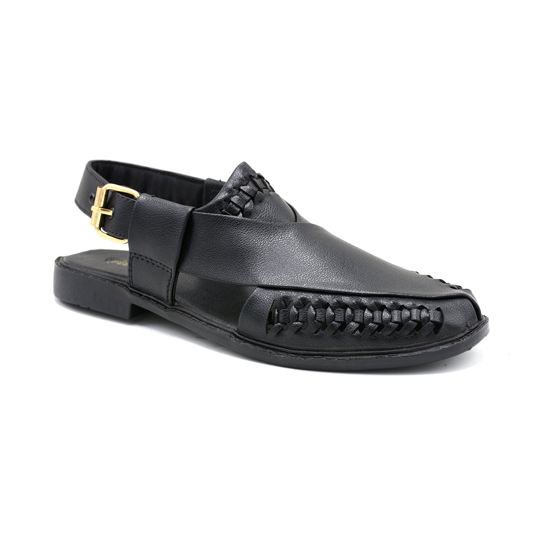 Men's Premium Brown Black Sandals