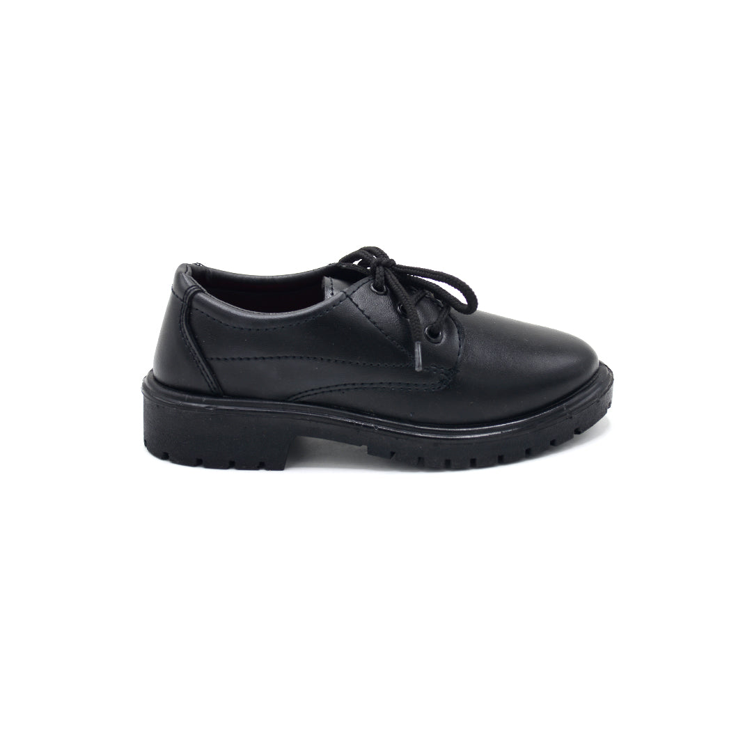 Classic Black Lace-Up Oxford School Shoe (10 Years - 14 Years)