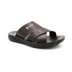 Branded Cross Strap Comfort Slides