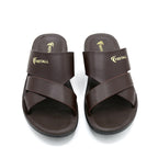 Branded Cross Strap Comfort Slides