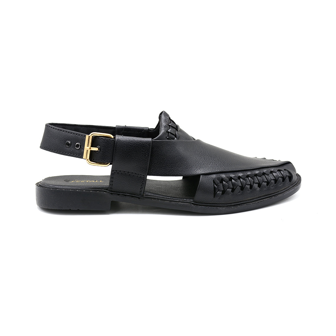 Men's Premium Brown Black Sandals