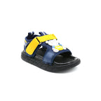 Smiley Bear Navy Velcro Toddler Sandals
