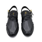 Men's Premium Brown Black Sandals