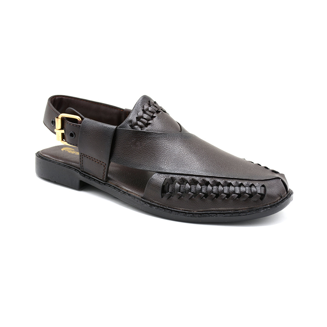 Men's Premium Brown Peshawari Sandals