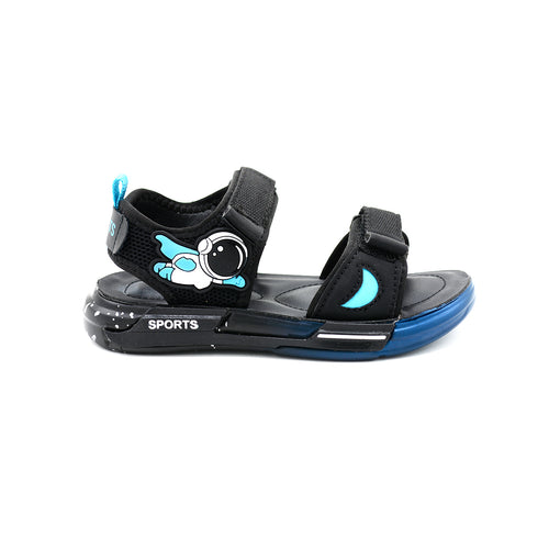 Boys Astronaut Sport Sandals With LED Sole
