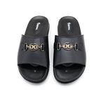 Elegant Black Casual Slide