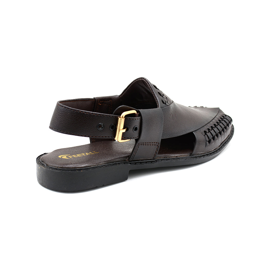 Men's Premium Brown Peshawari Sandals