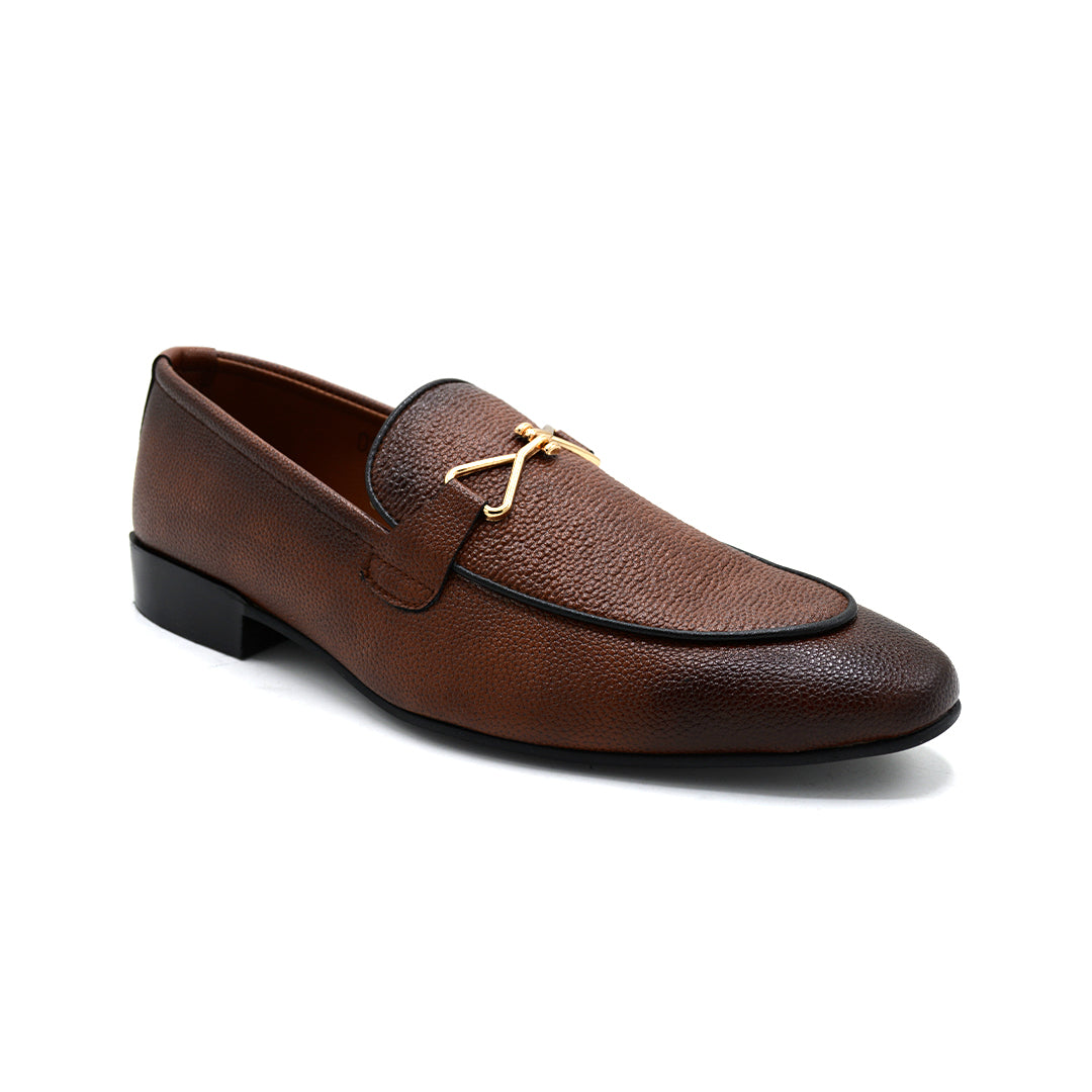 Classic Brown Leather Loafers