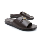 Elegant Brown Casual Slide