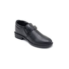 Classic Black Monk Strap School Shoe (10 Years - 14 Years)