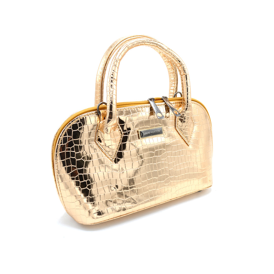 Luxury Croc Texture Handbag