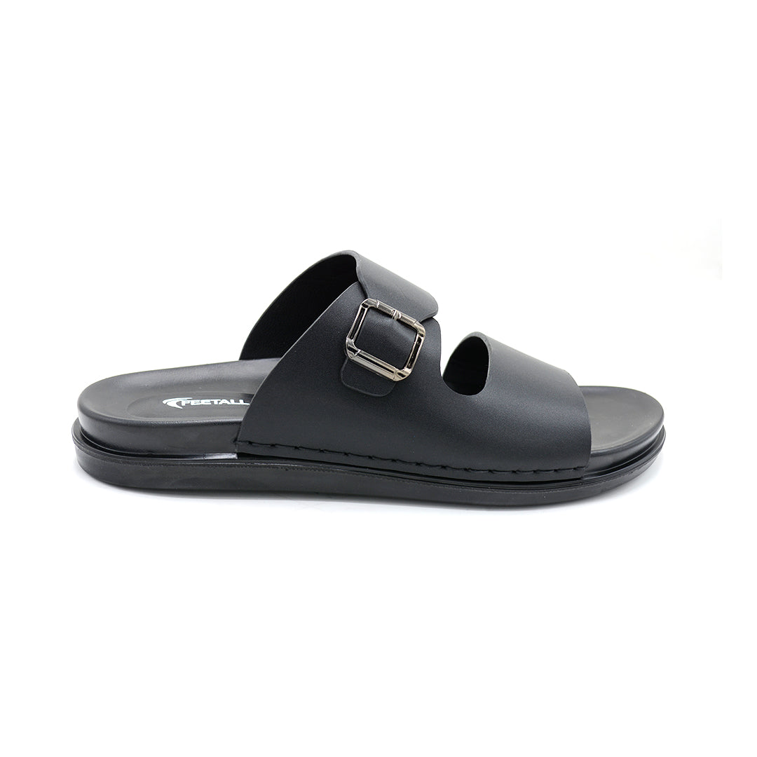 Elegant Black Casual Slide