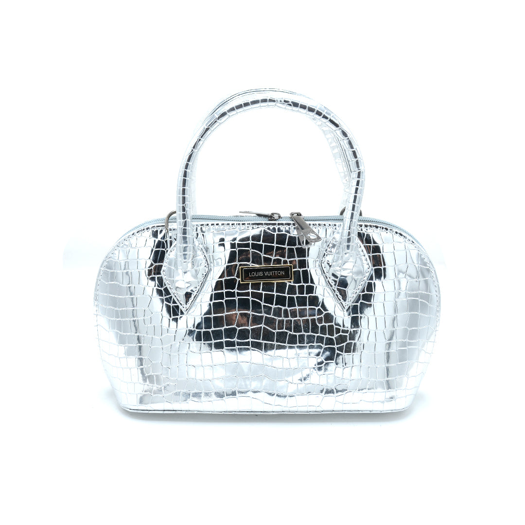 Luxury Croc Texture Handbag