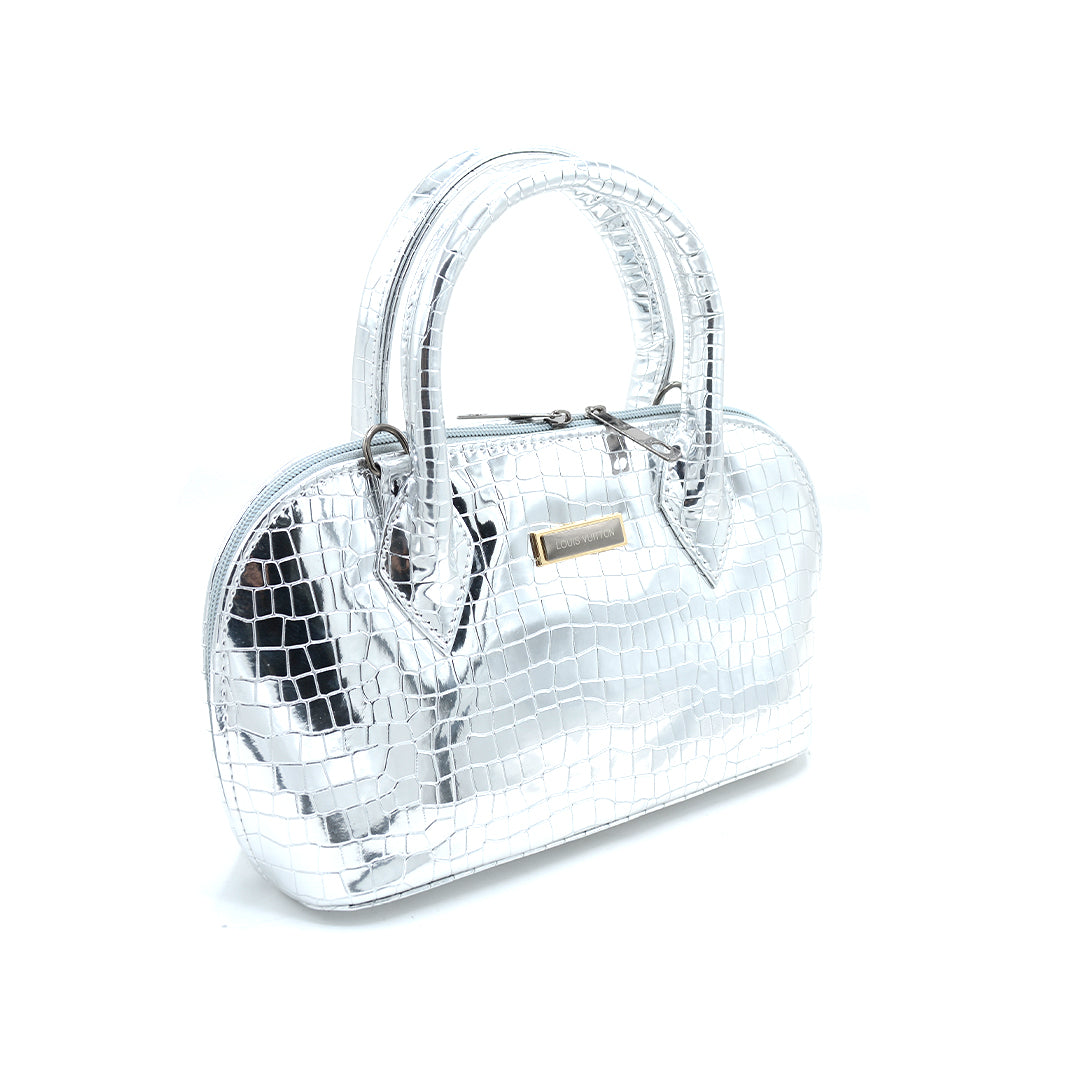 Luxury Croc Texture Handbag