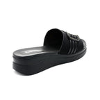 Laser-Cut Heeled Slides