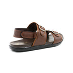 Men's Dual-Strap Buckle Sandals