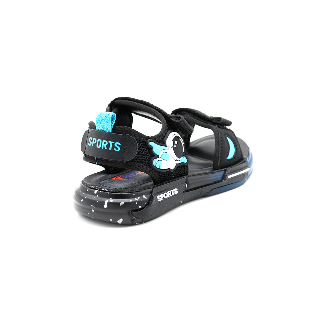 Boys Astronaut Sport Sandals With LED Sole