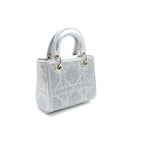 Crystal Luxe Mini Top-Handle Bag