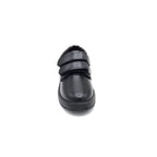 Boys Black Double Strap School Shoes (5 Years - 10 Years)